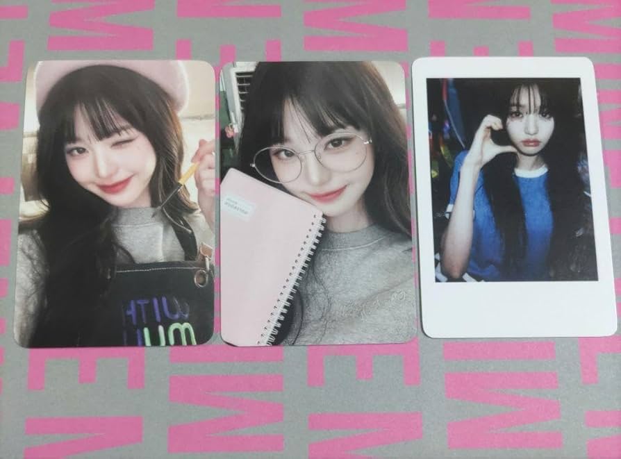 Amazon.co.jp: ive ウォニョン withmuu ラキドロ mine トレカ チェキ