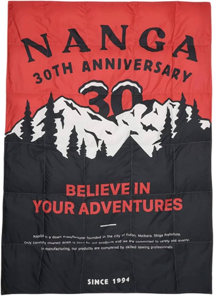 Amazon｜NANGA 30TH ANNIVERSARY DOWN BLANKET SINGLE/ナンガ サーティ