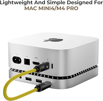 Amazon.com: 40Gbps Aluminum Hub & Stand for New M4/M4 Pro Mac mini