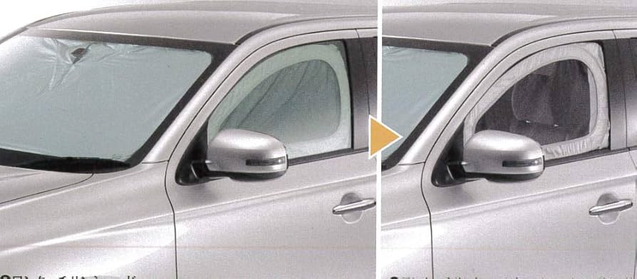 Amazon | ワンタッチサンシェード 国内純正OP 三菱 アウトランダーPHEV