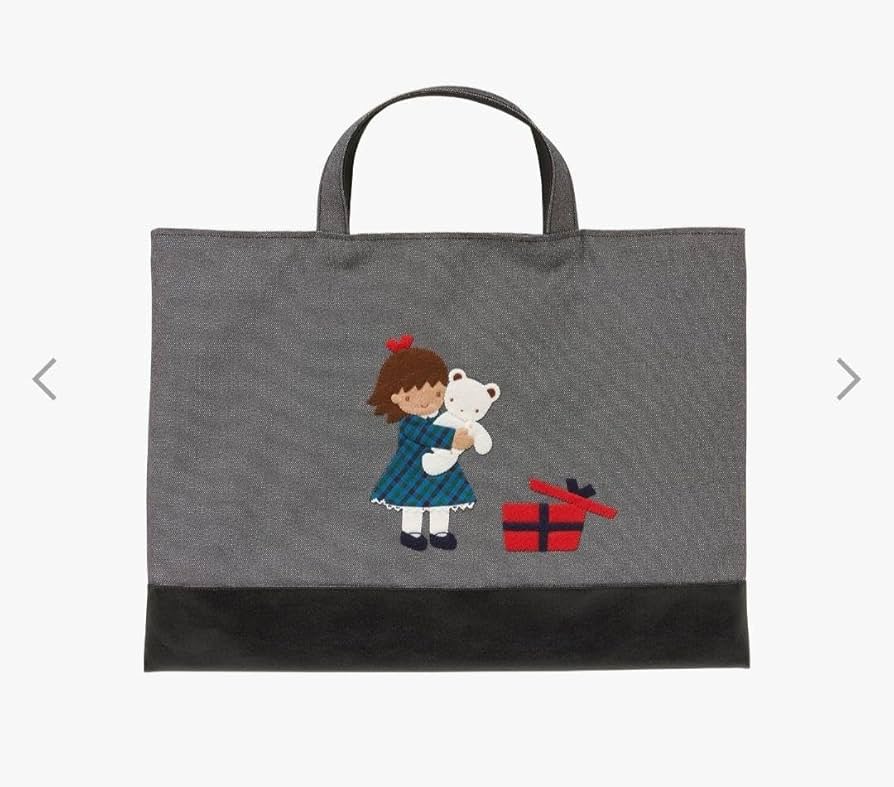 Amazon.co.jp: ファミリア デニムバック 黒 : ファッション