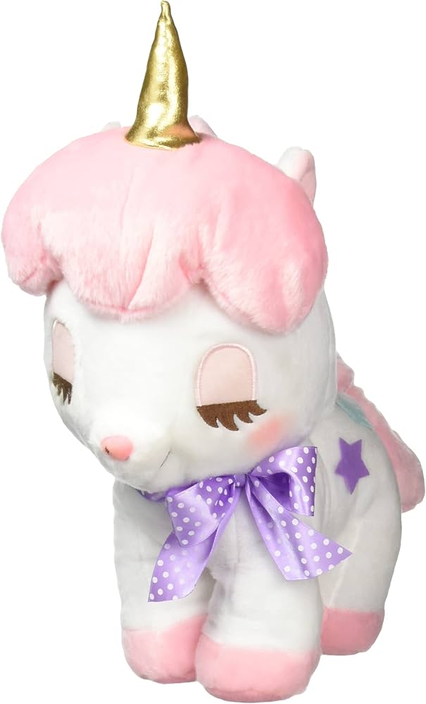 Amazon.co.jp: ユニコーンのコニーBIGぬいぐるみ ローズ : おもちゃ