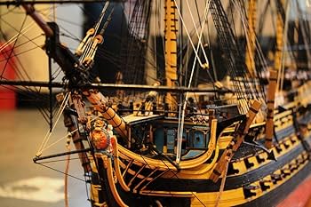 Amazon.co.jp: HMS Victory 1805 54インチスケール 1/72 1385mm 木製