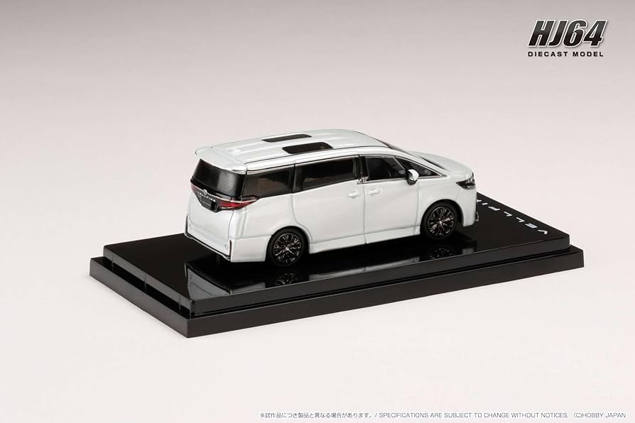 Amazon | HJ64 1/64 トヨタヴェルファイア Z Premier プラチナホワイト