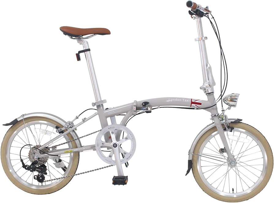 Amazon | 折りたたみ自転車 16インチ クロモリ シマノ製 8段変速