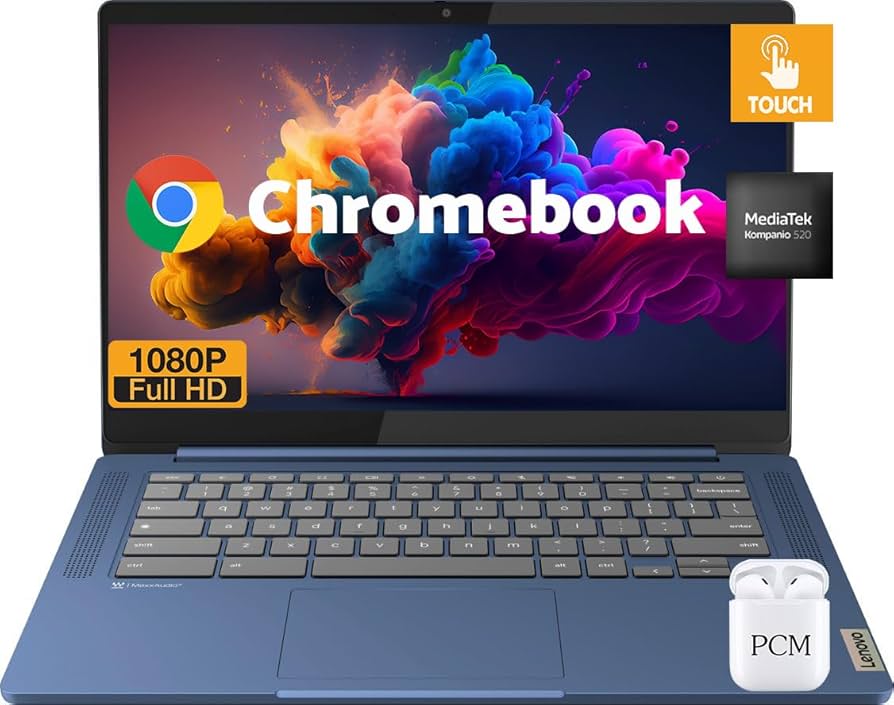 Amazon.com: Lenovo Chromebook Laptop Computer, 14 FHD IPS