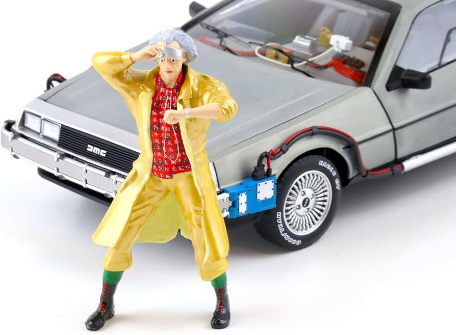 Amazon.co.jp: TRIPLE9 1/24 フィギア バックトゥザフューチャー