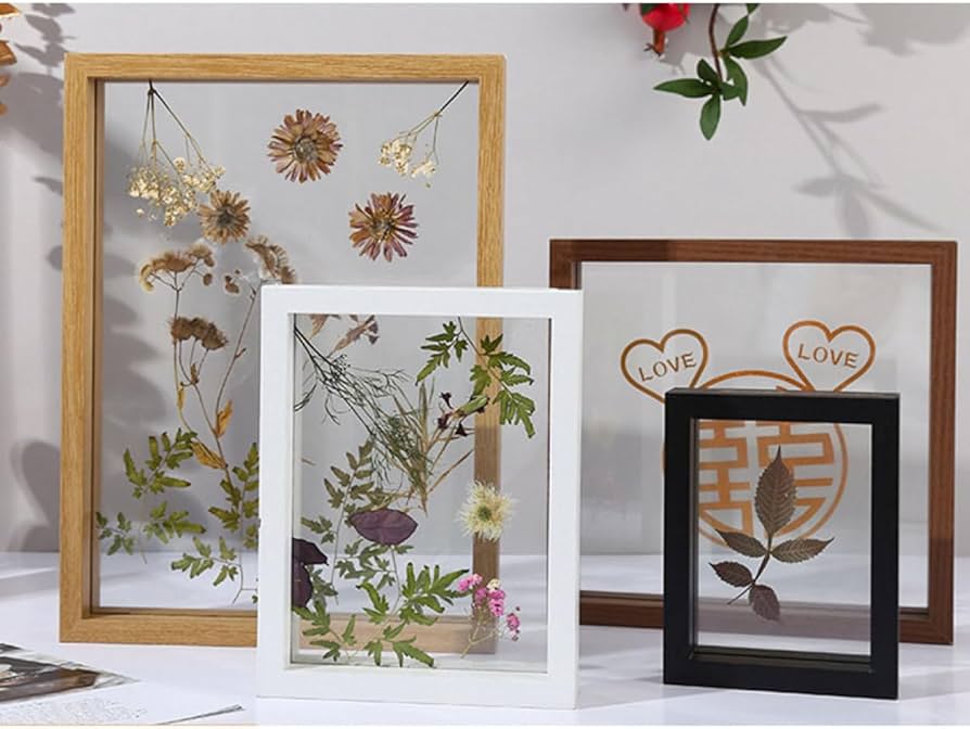 Amazon.co.jp: [XYJP] 写真 ポスター 押し花飾りに 天然木×アクリルの