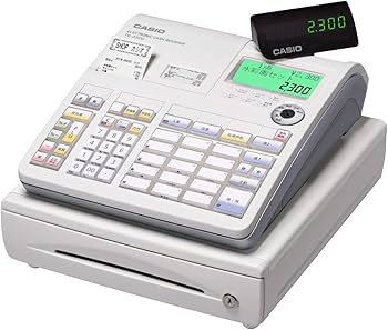 Amazon | カシオ レジスター 15部門 TE-2300-15S ホワイト
