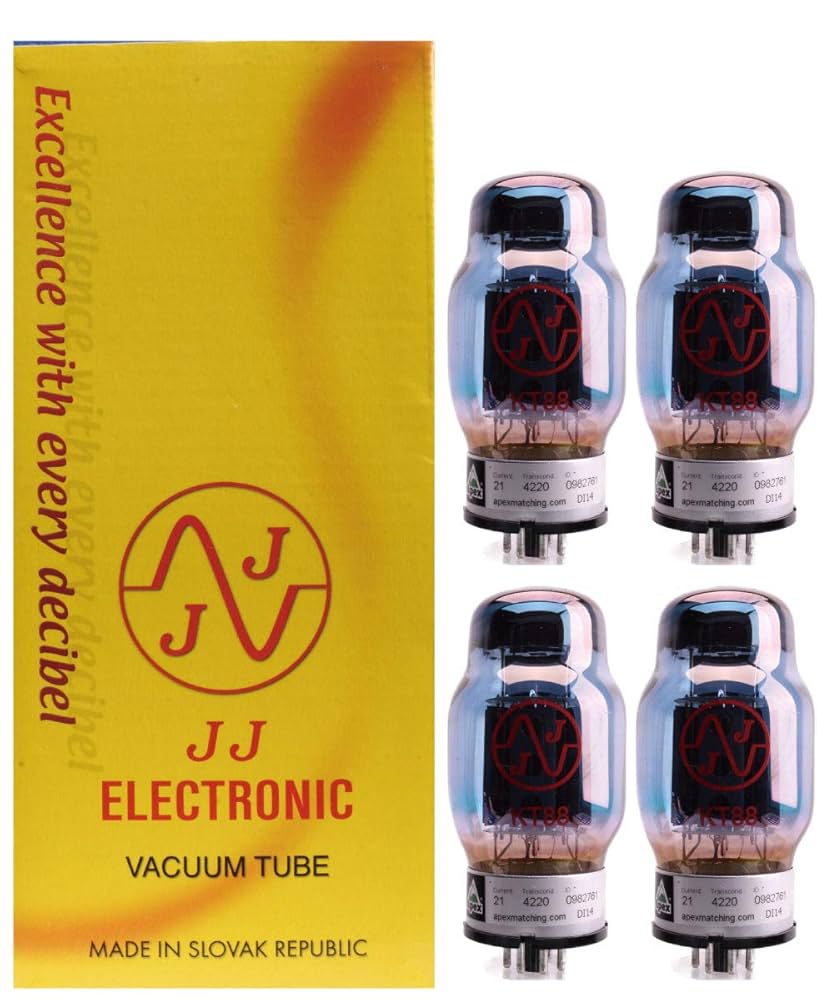 真空菅KT88 get 4本セット 真空菅KT88 get 4本セット 真空菅 KT88 JJ