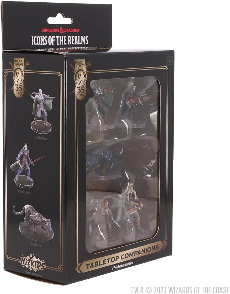 Amazon.co.jp: WizKids D&D The Legend of Drizzt 35th Anniversary