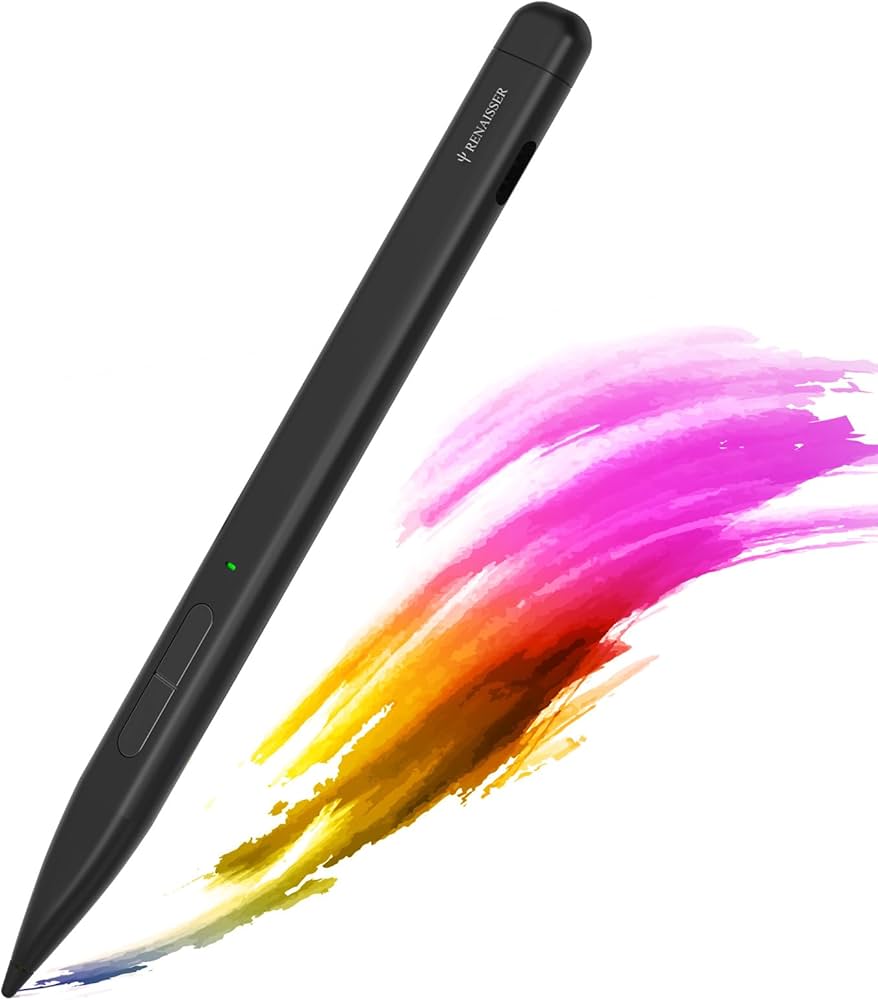 Amazon | 台湾RENAISSER スリム ペン 2、Surface用タッチペン、Surface