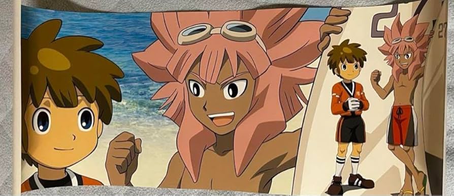 Amazon.co.jp: イナズマイレブン 立向居勇気 綱海条介 キャラポス : ホビー