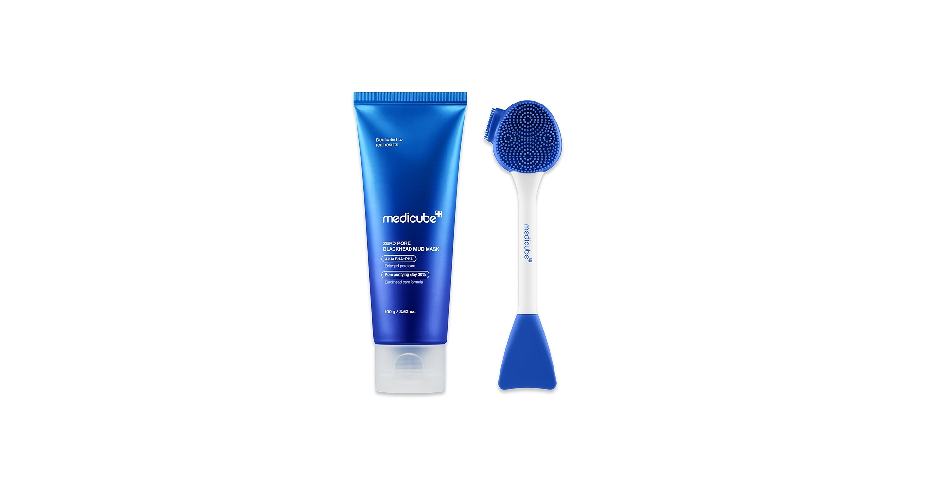 Amazon.com : medicube Zero Pore Mud Mask and Brush Set: Zero Pore