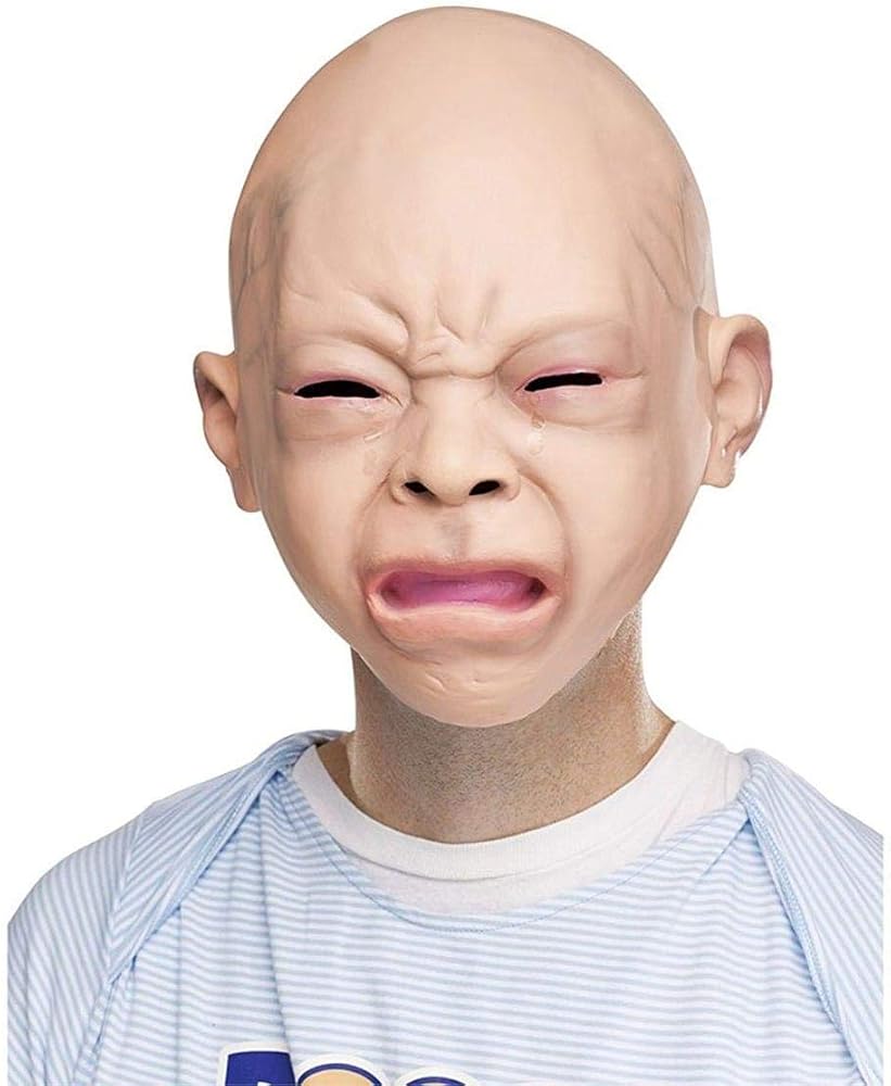 Amazon.co.jp: 赤ちゃんマスク 大人用 ガキ使 笑ってはいけない 仮装