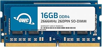 OWC 32GB (2 x 16GB) PC21300 DDR4 2666MHz 260pin SO-DIMMs Memory
