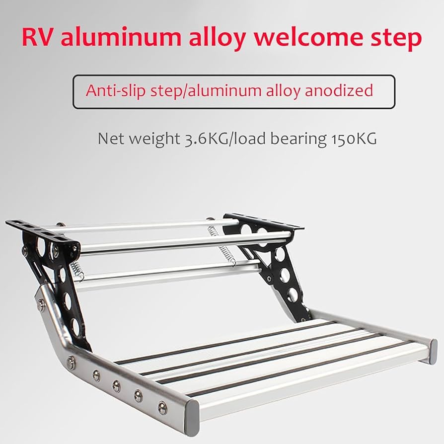 Amazon | キャンピングカー用ステップ コンパクト/RV用ステップ