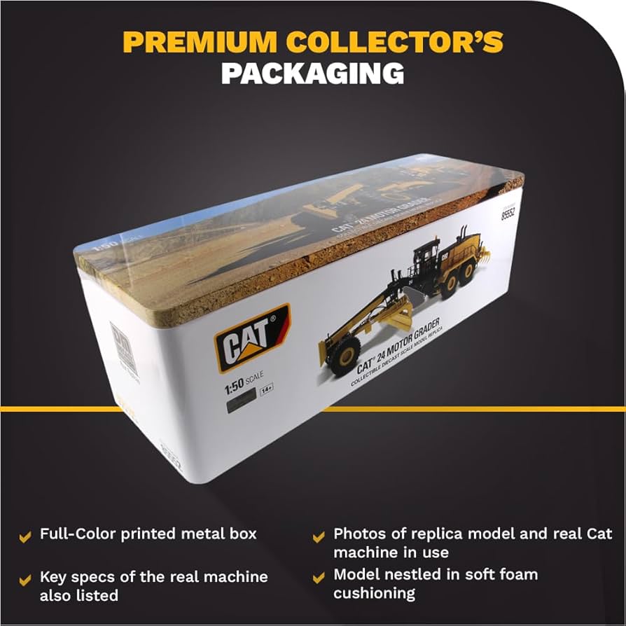 Amazon | ダイキャストマスターズ 1:50スケール キャタピラー 24