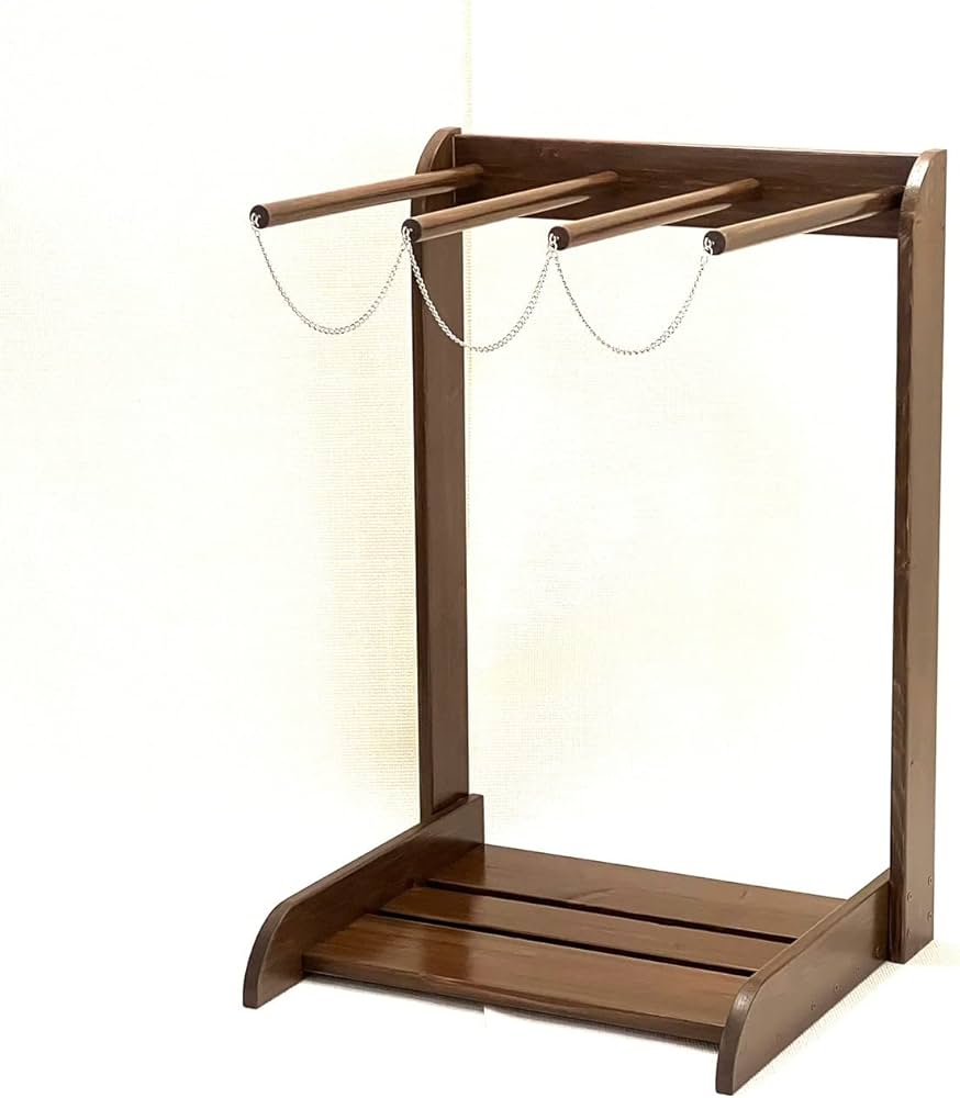 Amazon.co.jp: KAZU工房 サーフボードラック 3本立て 縦置き ウッド