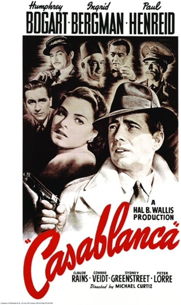 Amazon.co.jp: カサブランカ映画ポスター – ハンフリー・ボガート