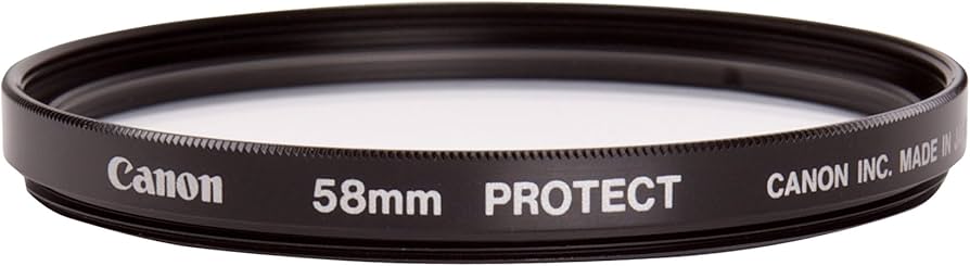Amazon | Canon カメラ用保護フィルター 58mm | キヤノン | スカイ