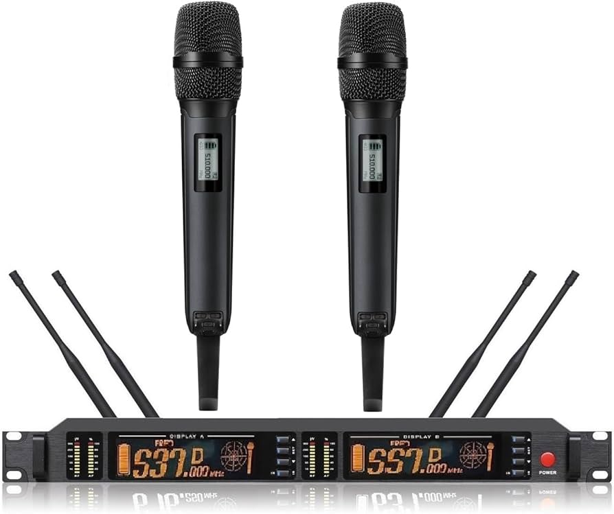 Amazon.com: Professional UHF Dual SKM 9000 Wireless Microphone