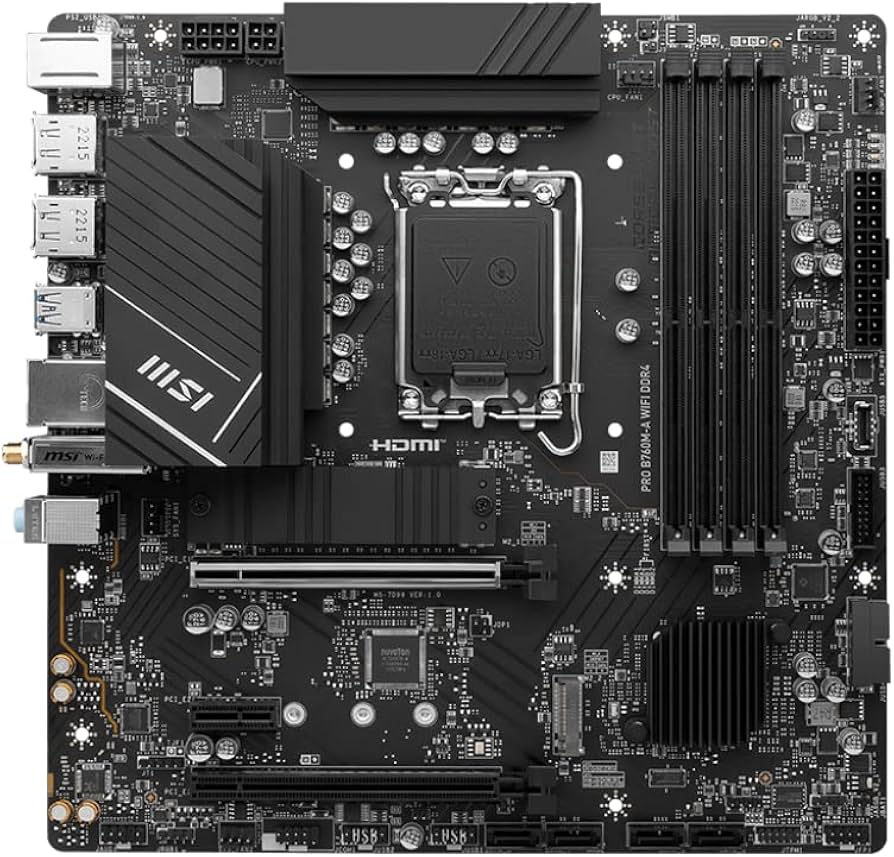 Amazon.com: MSI PRO B760M-A WiFi DDR4 ProSeries Motherboard