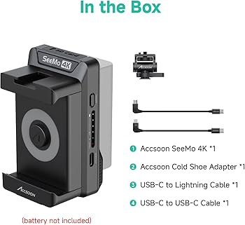Amazon.com : Accsoon SeeMo 4K HDMI Adapter Video Transmission