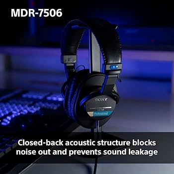 Amazon.com: Sony MDR7506 Professional Large Diaphragm Headphone