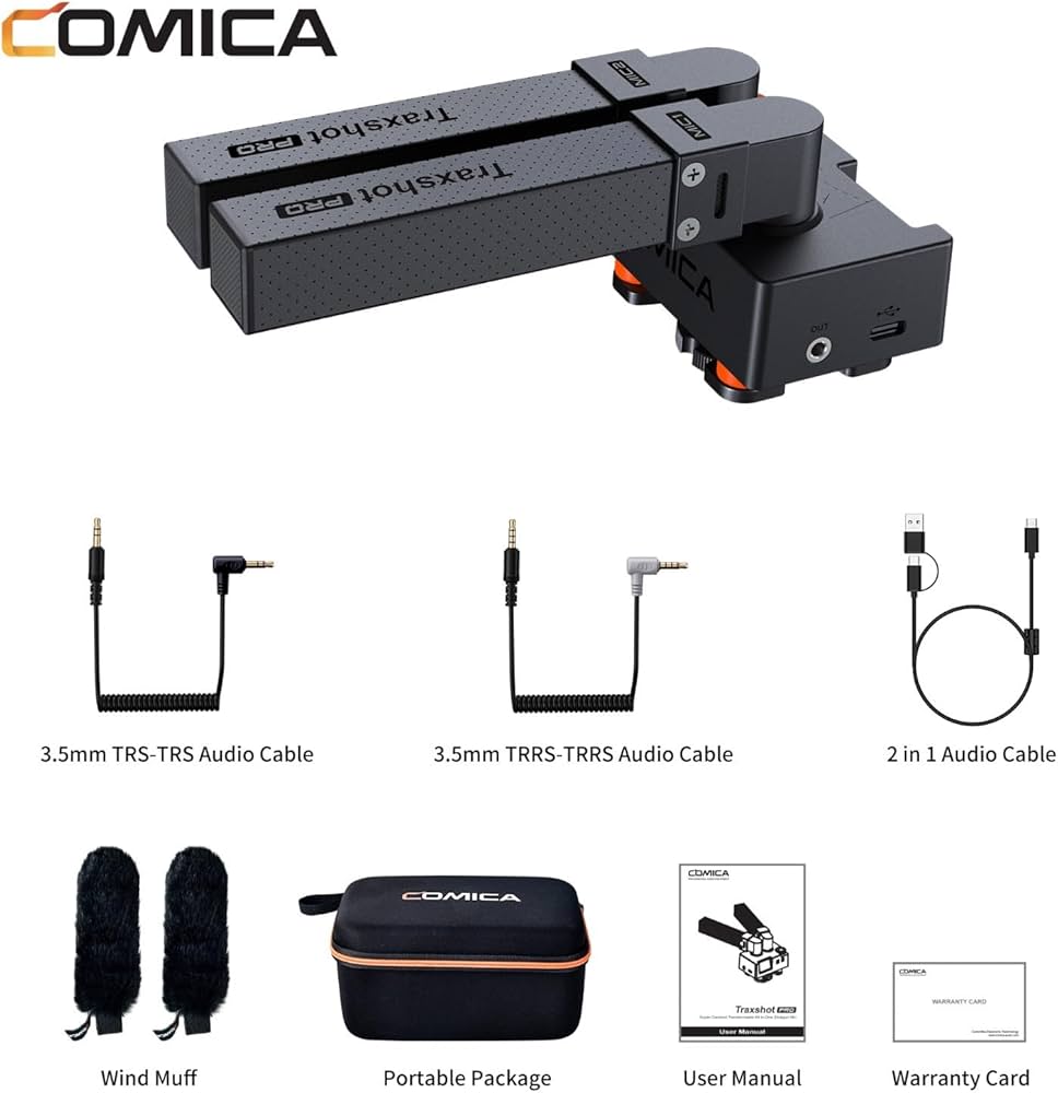 Amazon | comica Traxshot Pro カーディオイド オールインワン 外付け