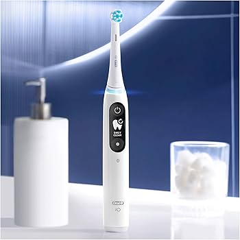 Oral-B iO - 6 Beyaz Şarjlı/Elektrikli Diş Fırçası : Amazon.com.tr