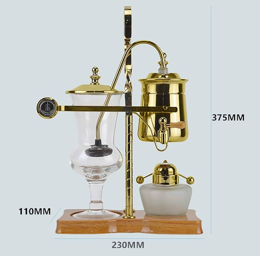 Amazon | サイフォンコーヒーポット、ベルギーベルギーの高級ロイヤル