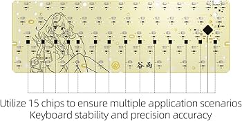 Amazon | Sikakeyb Castle HM66 ゲーミングキーボード ラピッド