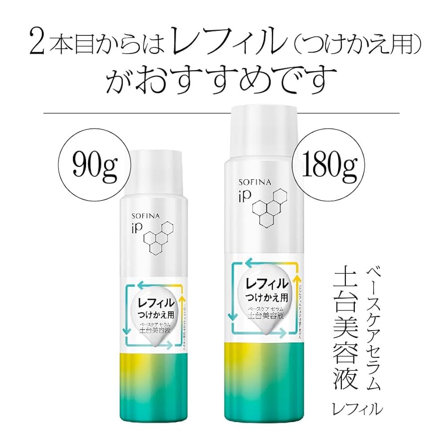 225g 2本セット】ソフィーナ iP ベースケアセラム レフィル超BIG