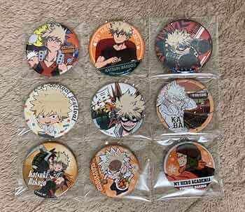 Amazon.co.jp: ヒロアカ 爆豪勝己 缶バッジ まとめ売り FJEBP : おもちゃ