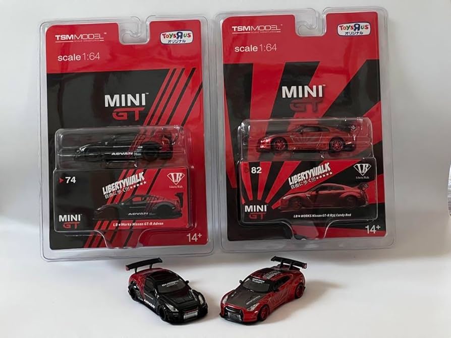 Amazon.co.jp: トイザらス限定MINI GT 2台 : おもちゃ