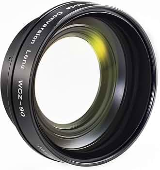 Amazon | Zunow WCZ-90 Φ62mm 0.83倍 4Kワイドコンバージョンレンズ