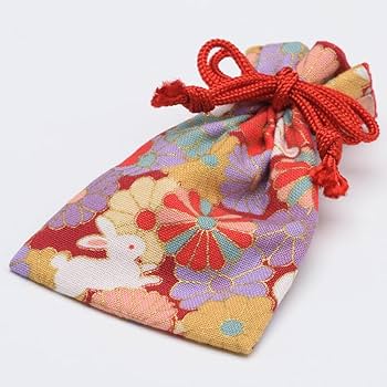 Amazon.co.jp: ひらの屋 お守り袋 巾着 パワーストーン 持ち塩 持ち砂