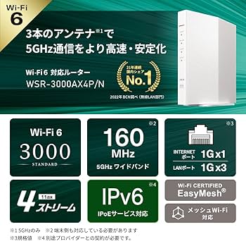Amazon | 【Amazon.co.jp限定】 バッファロー WiFi ルーター 無線 LAN