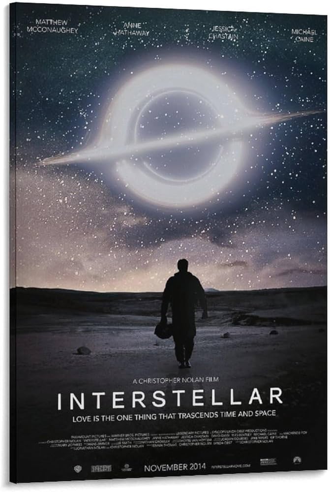 Amazon.co.jp: フィルムInterstellarインターステラー映画ポスター絵画