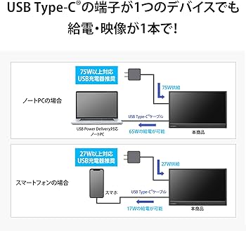 Amazon.co.jp: IODATA モバイルモニター 14インチ 省スペース 軽量