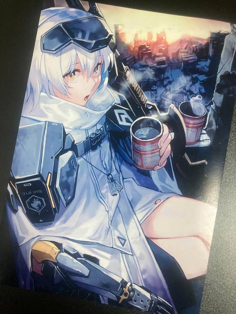 Amazon.co.jp: スノーホワイト 勝利の女神NIKKE A4ポスター 123 : おもちゃ