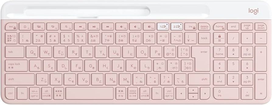 Amazon.co.jp: ロジクール 静音 Bluetooth ワイヤレスキーボード
