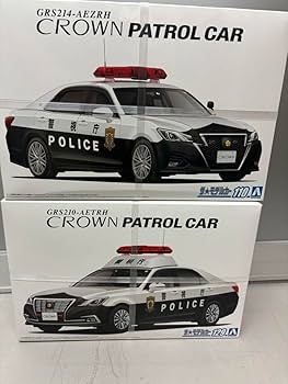 Amazon | アオシマ 1/24 GRS-214 GRS-210 クラウン パトカー