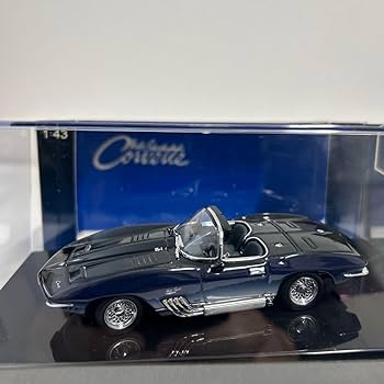 Amazon | AUTOart 1/43 Chevrolet Corvette Mako Shark Dark Blue GM
