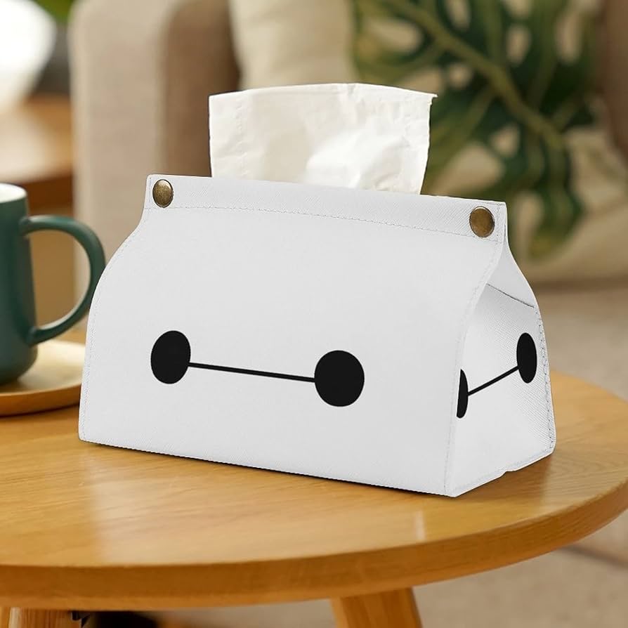 Amazon.co.jp: ティッシュボックス PUレザー ベイマックス ティッシュ