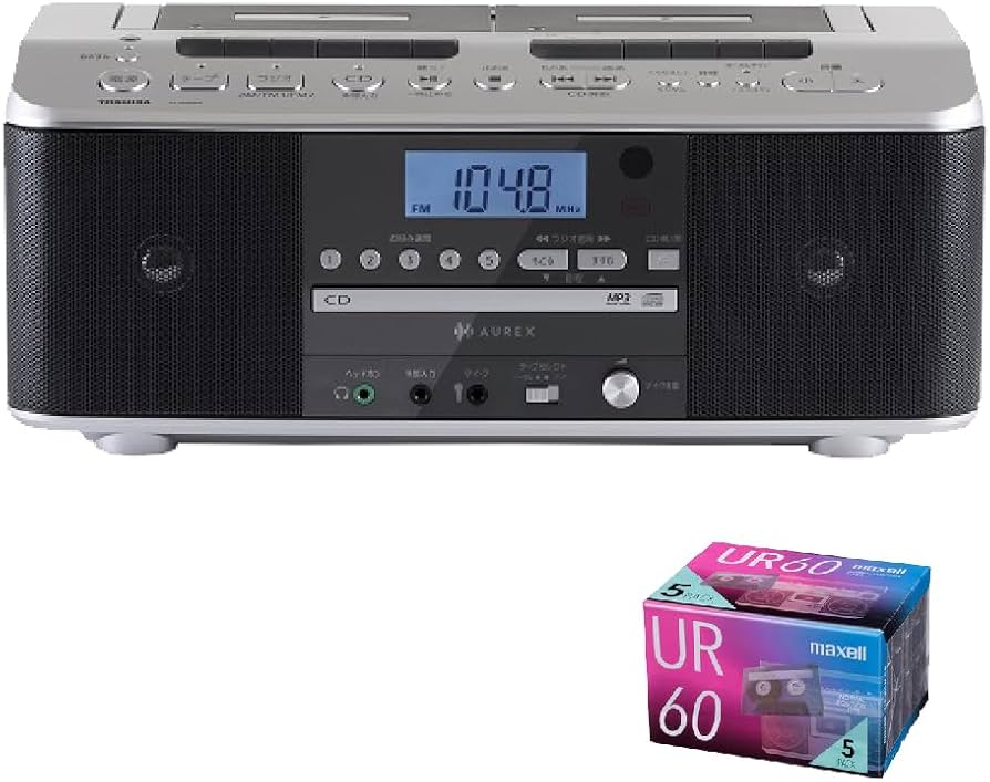 Amazon.co.jp: 東芝 CDラジカセ シルバー TY-CDW991(S) カセットテープ
