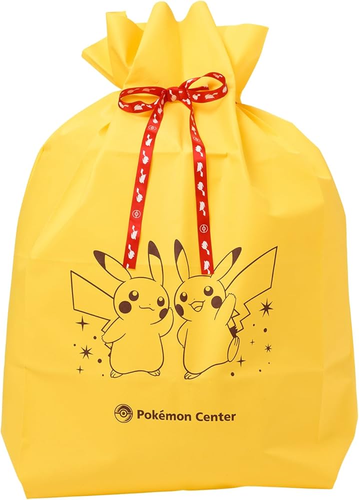 Amazon | ポケモンセンターオリジナル ギフトラッピング袋 ピカチュウ