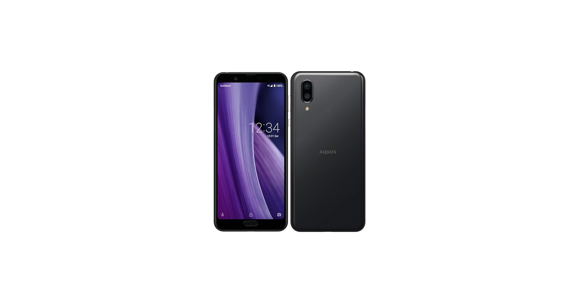 Amazon | SIMフリー AQUOS sense3 plus 901SH SoftBank ブラック 白