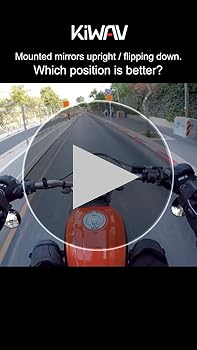Amazon | KiWAV Magazi マガジ バーエンド オートバイ バイクミラー